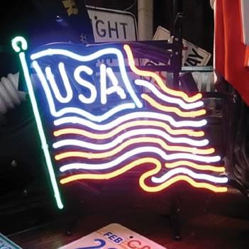 星条旗 ネオン看板 Flag アメリカン雑貨 ネオンサイン Usa 住宅設備 看板 Flag ネオン 看板 おしゃれ アメリカ 雑貨 ネオン管 ネオンライト コスチュームで仮装大賞 レトロ Usaflag 看板 イルミネーション