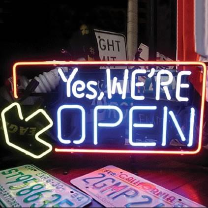 アメリカン雑貨 ネオンサイン Yes Were Open ネオン看板 ネオン オープン 看板 Open 看板 オープン Open ネオン管 アメリカ 雑貨 おしゃれ 看板 ネオンライト Yeswereopen コスチュームで仮装大賞