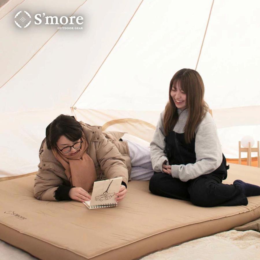 S'more スリーピングマット 2個セット S'more スモア マット ダブル マットレス 折りたたみ アウトドア