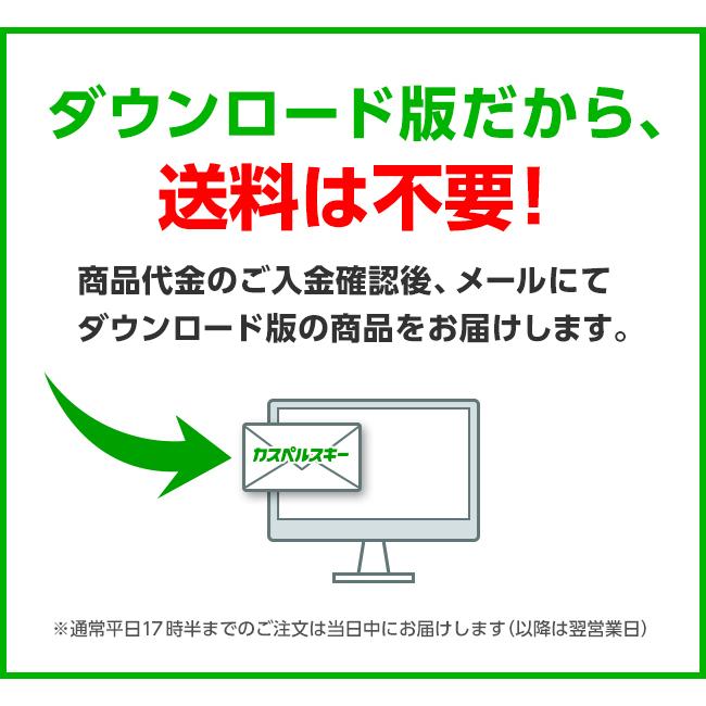 セキュリティソフト カスペルスキー (旧製品) 1年 1台版 ダウンロード版 ウイルス対策 Mac Windows android｜kaspersky｜03