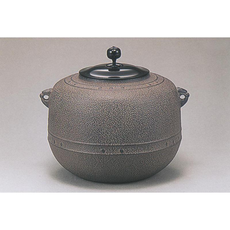 茶道具 風炉釜 万代屋釜 利休好 菊地政光 裏千家 表千家 釜師 もづや  