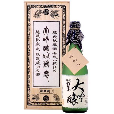 越後鶴亀 大吟醸(桐箱) 720ml : 春日やオンライン - 通販 - Yahoo
