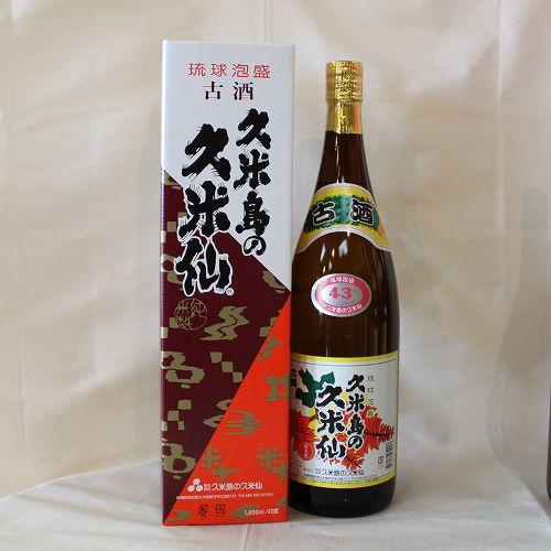 久米島の久米仙 古酒 43% 1800ml : 春日やオンライン - 通販