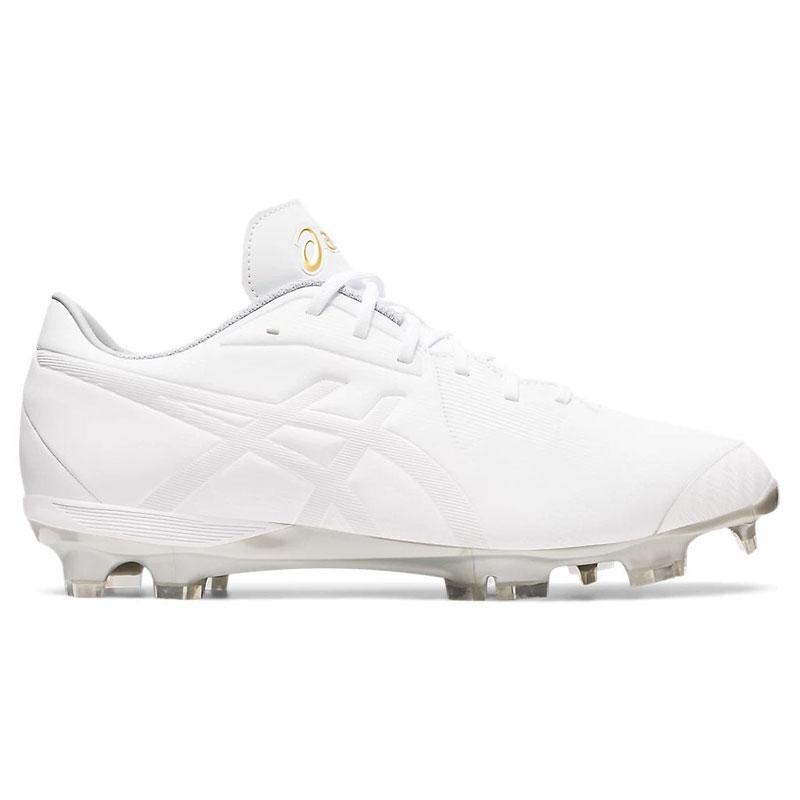 野球バカ ゼット 交換無料 野球 スパイク ポイント ジュニア 白 ZETT