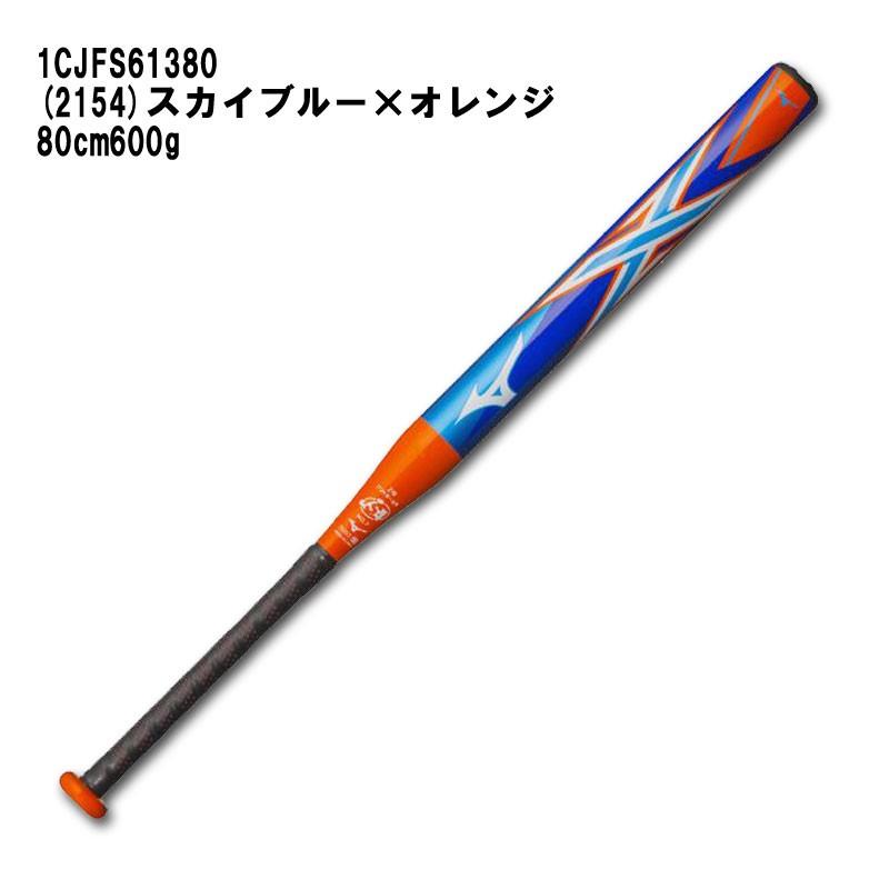 2022年モデル ミズノ 1号 2号 ソフトボール用バット エックス  