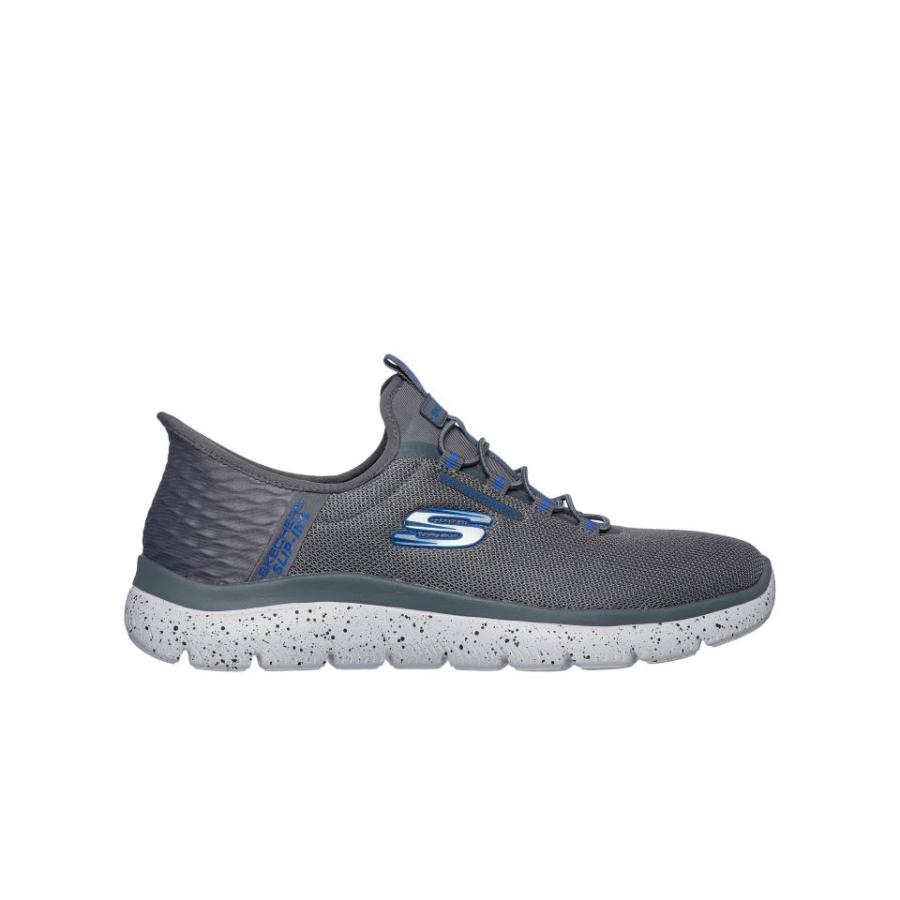 新品【SKECHERS】スリップインズ サミッツコルボス 防水 スニーカー 26 スケッチャーズ スリップインズ ウォータープルーフ サミッツ