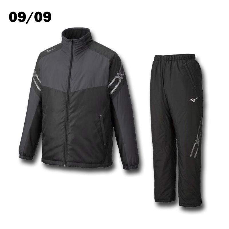 MIZUNO 中綿ウォーマージャケット&パンツ Lサイズ MIZUNO（ミズノ） ブレスサーモ中綿ウォーマージャケット＆中綿