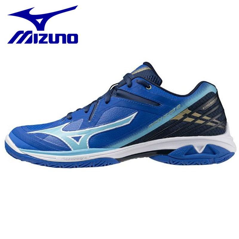 Mizuno バドミントンシューズ ブルー25.5 MIZUNO（ミズノ） バドミントンシューズ ウエーブクロー3FIT ブルー