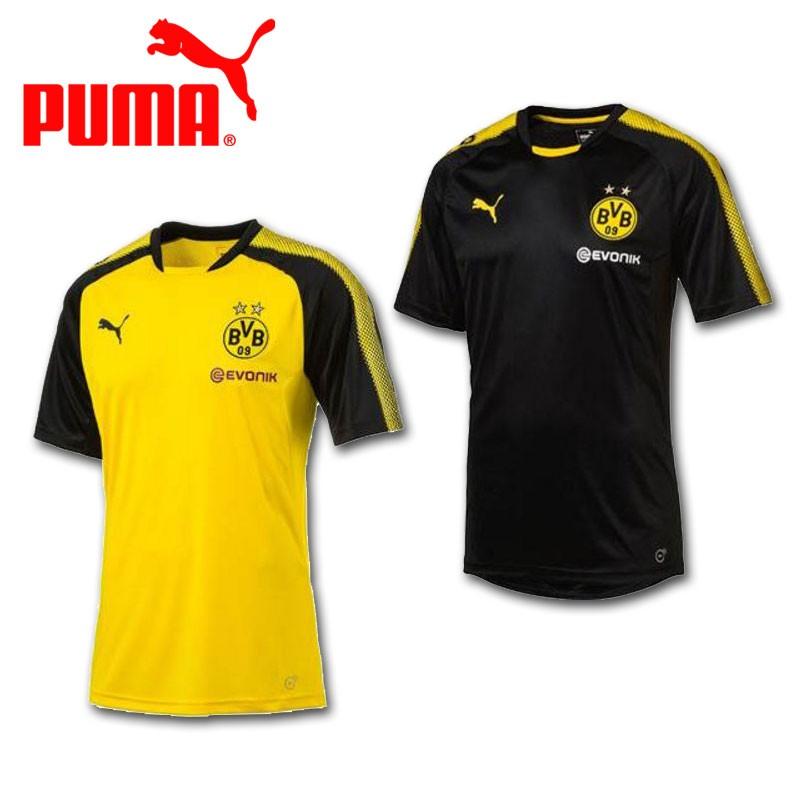 17 18年モデル プーマ Puma プラクティスシャツ Bvb ボルシアドルトムント Ss トレーニングtee 2色展開 カスカワスポーツ 通販 Paypayモール