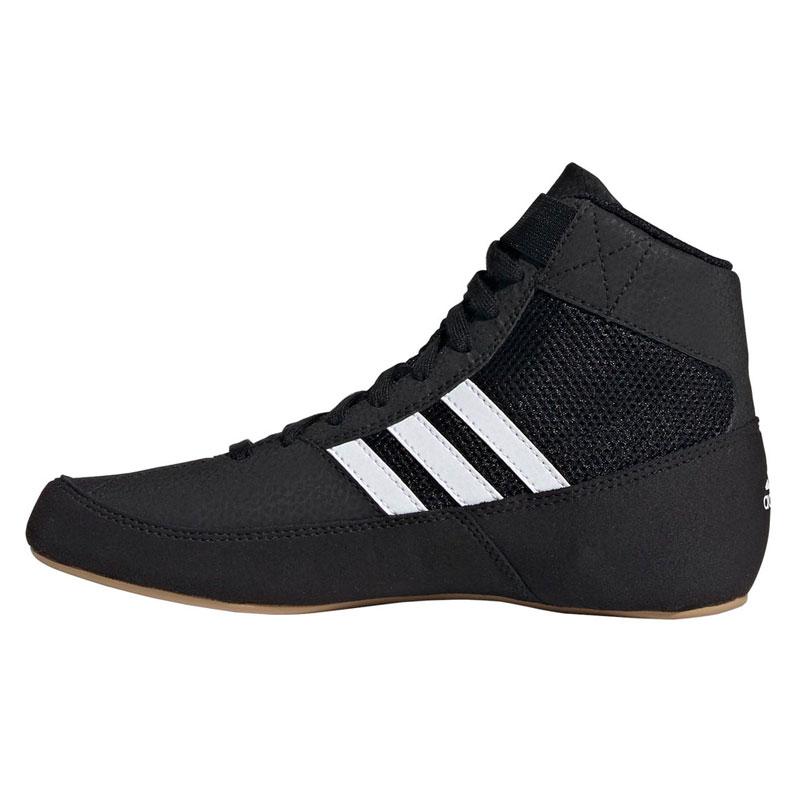 67%OFF!】 アディダス ジュニア用レスリングシューズ HVC K ブラック