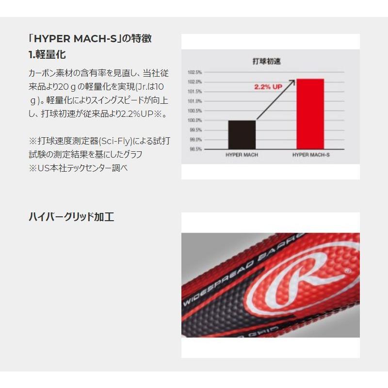 Rawlings 軟式用バット ローリングス ハイパーマッハS ミドル Rawlings 軟式用バット ローリングス ハイパーマッハS ミドル