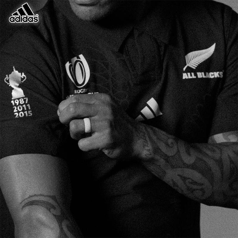 adidas（アディダス） オールブラックス ラグビー ホームジャージー