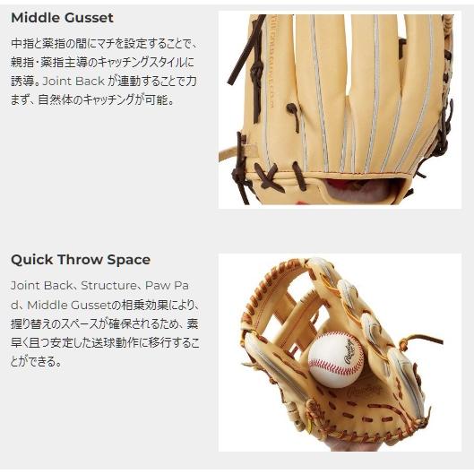 Rawlings（ローリングス） 硬式グラブ 内野手用 プロプリファード