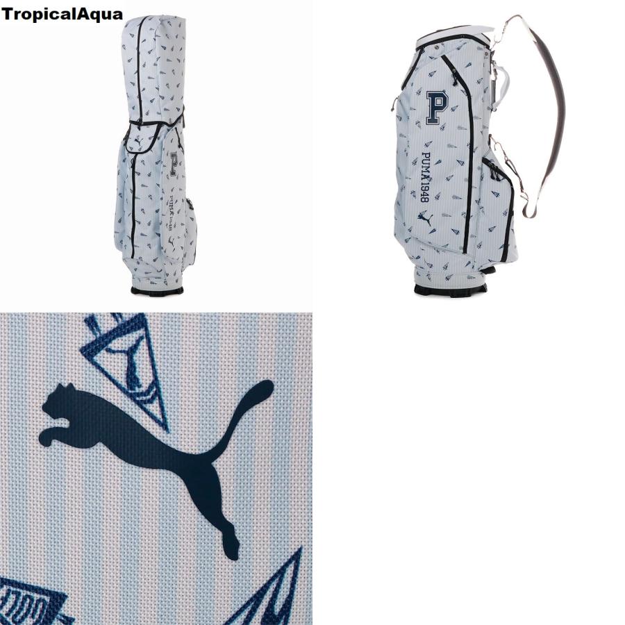 PUMA ゴルフグラフィックカートキャディバック Amazon.co.jp: [プーマ] ゴルフ グラフィック カート キャディ