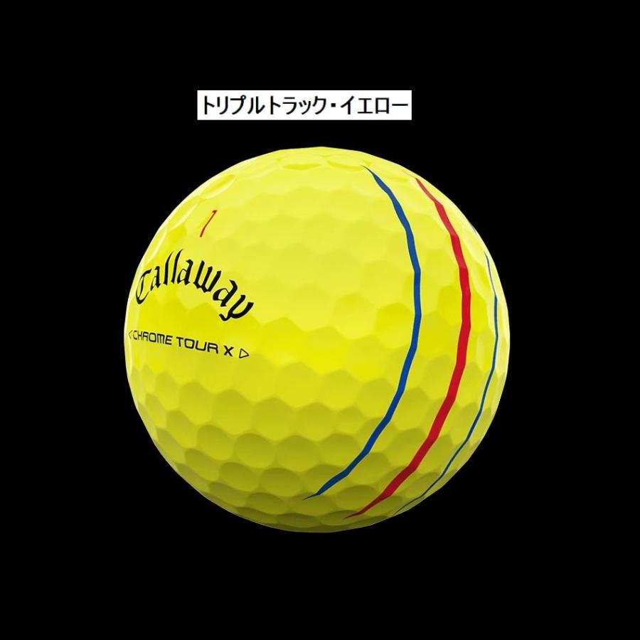 Callaway（キャロウェイ） 【X】2024モデル ゴルフボール CHROME TOUR