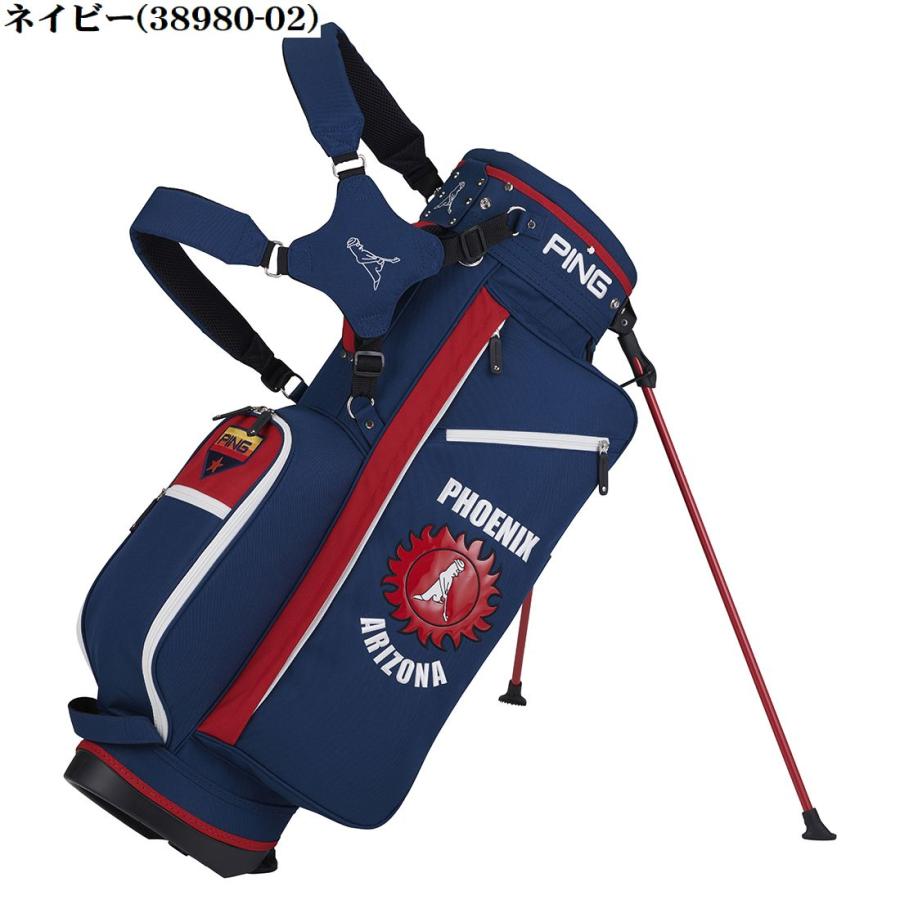 ピンゴルフ　レトロトートバッグ　新品未使用　完売品 ネイビー PING（ピン） ピンゴルフ CB-N2603 レトロスタンド : カスカワスポーツ