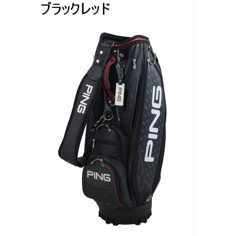PING キャディバッグ CB-U2304 9.5型 日本モデル 黒赤 PING キャディバッグ CB-U2304 9.5型 日本モデル 黒赤 PING キャディ
