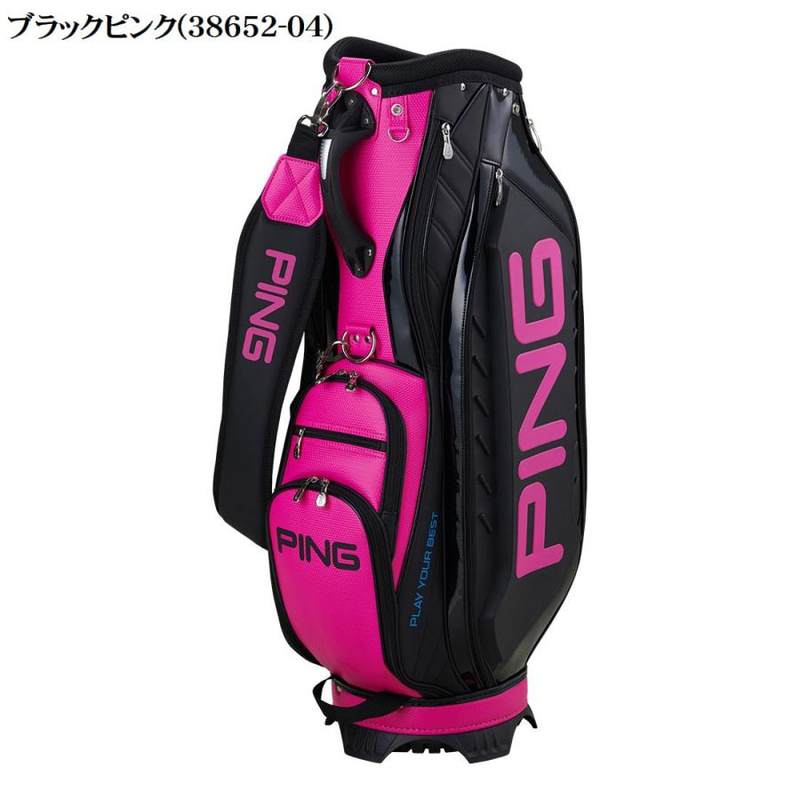新品未使用　PING キャディバッグ ブラック/ピンク PING（ピン） ピンゴルフ CB-U2504 オーセンティックカート キャディ