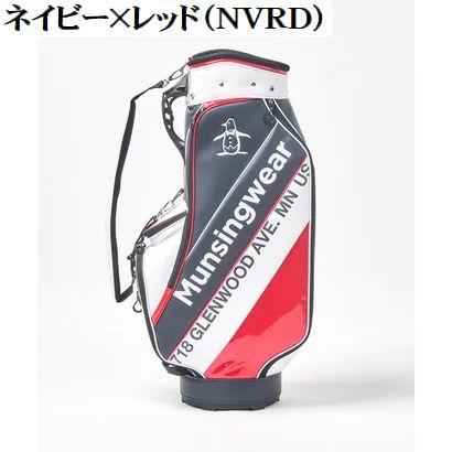 ゴルフバッグ・キャディバッグ MUNSINGWEAR Munsingwear ENVOY CORDURAキャディバッグ 24FW MG4FCB10M