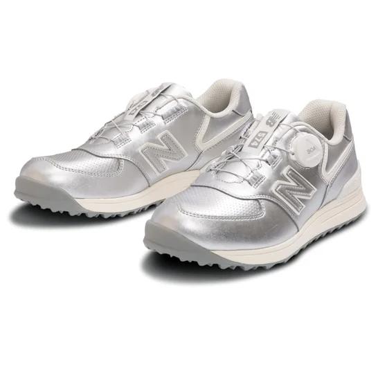 New Balance 574 BOA ゴルフシューズ(女性用) Amazon | [ニューバランス] ゴルフシューズ 574 v4 BOA ボア スパイク