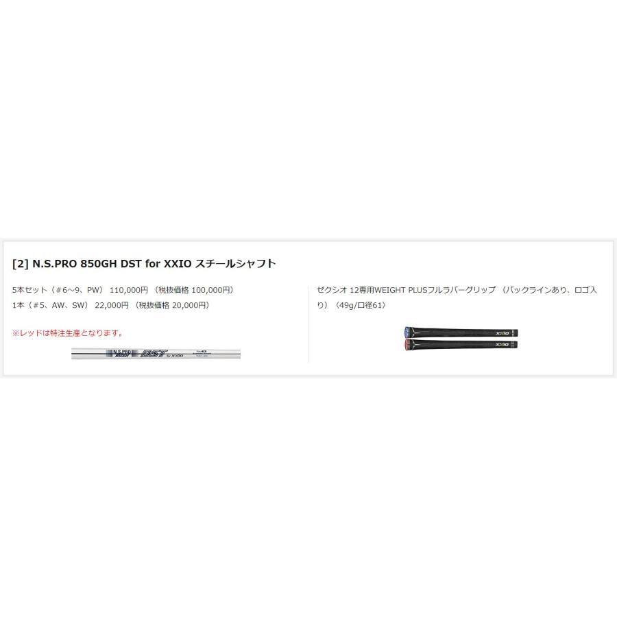 XXIO XXIO12 ゼクシオ 12 アイアン 5本セット(#6〜9、PW XXIO XXIO12 ゼクシオ 12 アイアン 5本セット(#6〜9、PW