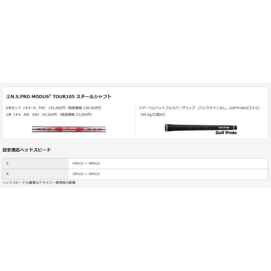 SRIXON スリクソン ゴルフ ZXi5 アイアン 6本セット（＃5〜9、PW）N.S.