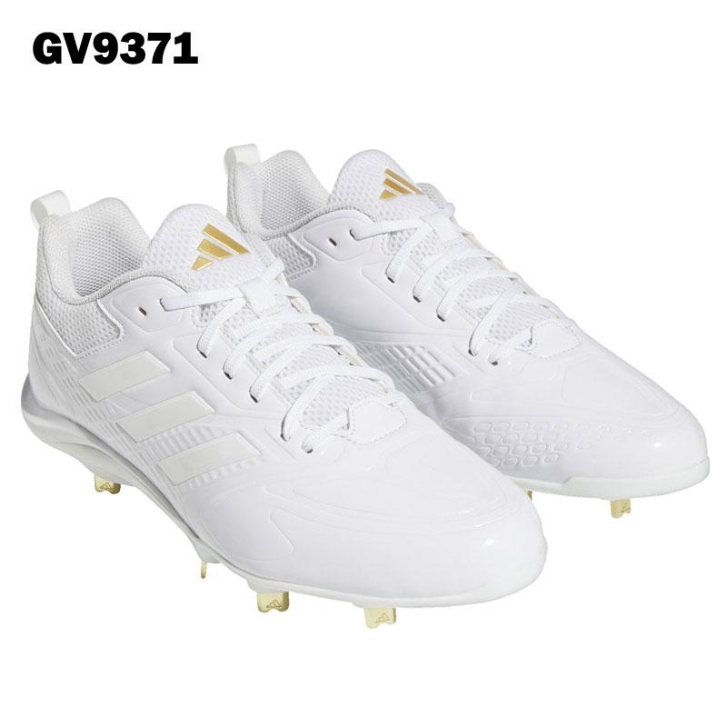 【新品】アディダス 野球 スパイク28.5cm ホワイト/ゴールド 楽天市場】スパイク（靴サイズ（cm）28.5・ブランドアディダス