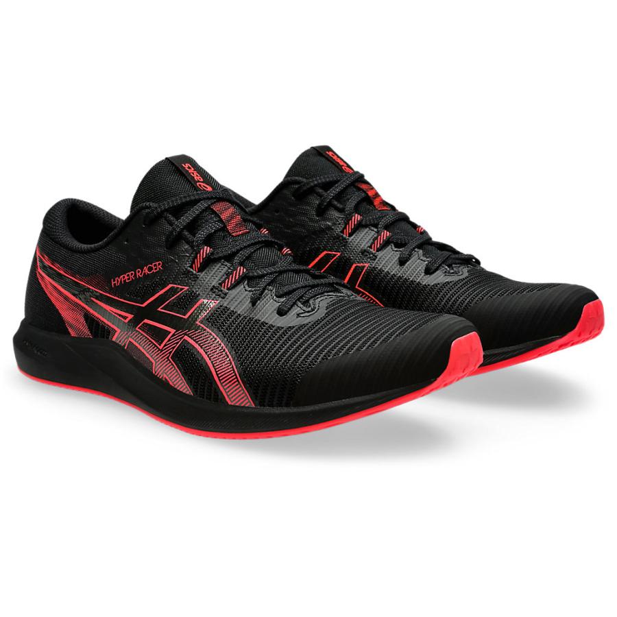 アシックス　ハイパーレーサー　赤×黒　27.0 美品 ASICS（アシックス） ハイパーレーサー HYPER RACER ユニセックス 陸上