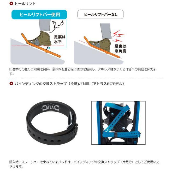 アトラス ATLAS ACCESS 25 アクセス 25インチ スノーシュー かんじき