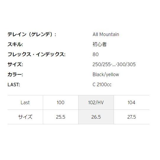 HEAD（ヘッド） スキーブーツ EDGE LYT 80 HV ALL MOUNTAIN BOOT