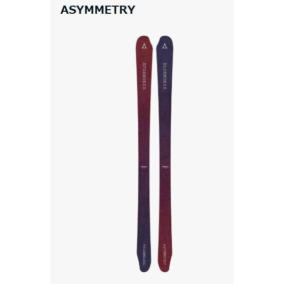 Bluemoris（ブルーモリス） 2025/2026モデル スキー板 単品 ASYMMETRY