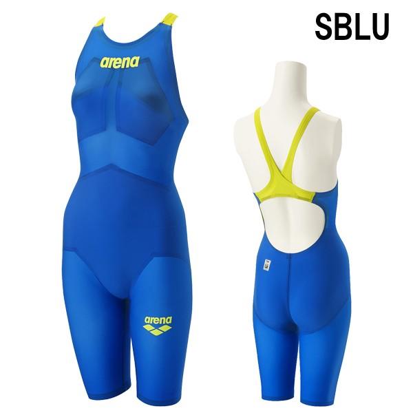 【値段交渉可：送料込】 アリーナ ジュニア競泳水着 アルティメットアクアフォース X MF ハーフスパッツフラットクロスバック 【2689287772】(14093円)