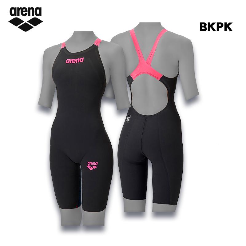 アリーナ レディース競泳水着【アクアフォースストームCP】レーシングワンピーススパッツ WORLD AQUATICS承認 女性用 ポイント10倍の画像