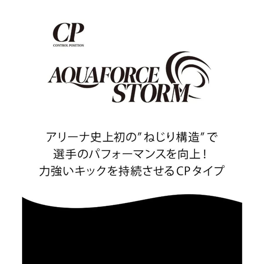 アリーナ レディース競泳水着【アクアフォースストームCP】レーシングワンピーススパッツ WORLD AQUATICS承認 女性用 ポイント10倍の画像