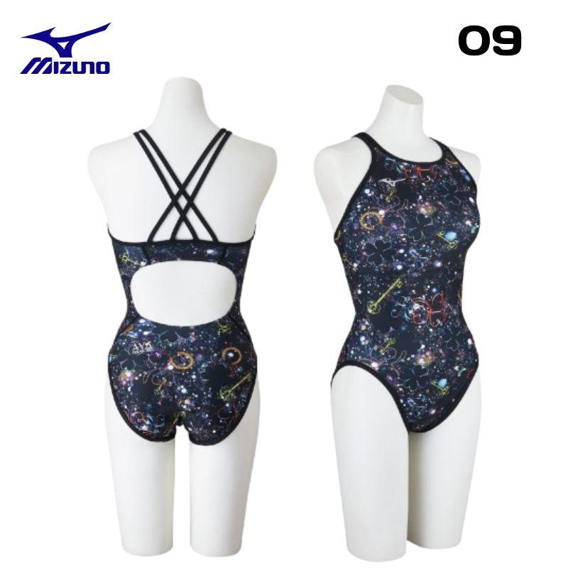 ミズノ MIZUNO スイム レディース エクサースーツ ミディアムカット 女性用 N2MAD274_1