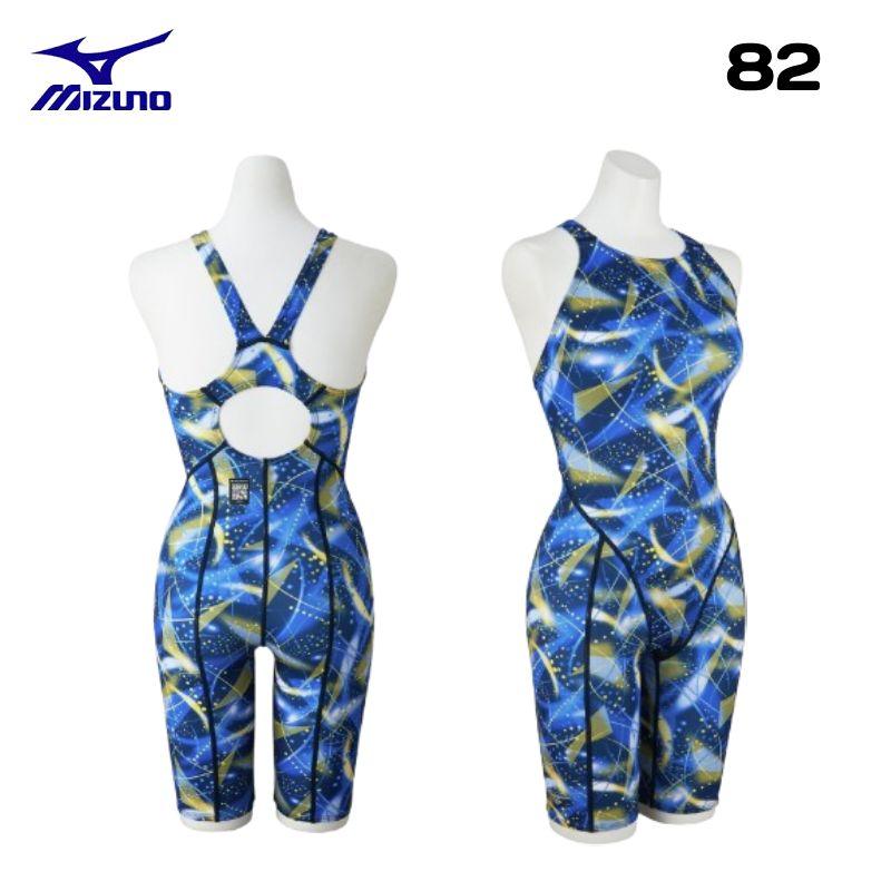 ミズノ MIZUNO レディース【ST Graphic】競泳用ハーフスーツ(マスターズバック) WA承認 女性用 レース用水着 N2MGD244_1