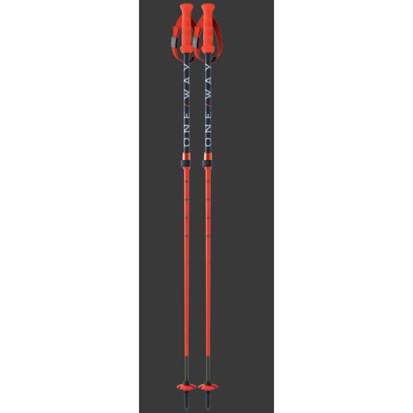 スキー ONEWAY RD CARBON VARIO one way（ワンウェイ） スキーポール RD CARBON VARIO 伸縮式