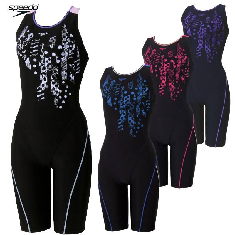 speedo（スピード） クラッシュドットルースンニースキン（レディース