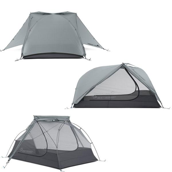 Sea To Summit シートゥサミット テロスTR2テント 2人用 インナーハーフメッシュ 登山 キャンプ ツーリングの画像