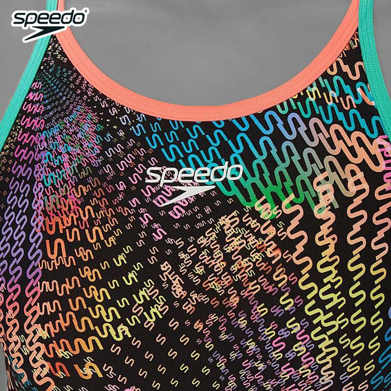 スピード レディース モノグラムジャパン3ターンズスーツ 女性用 練習用 ワンピース水着 STW02608の画像
