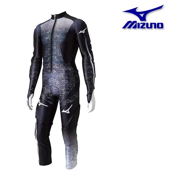 日本製 18 19モデル Mizuno ミズノ スキーウェア ジュニアgsワンピース Jrレーシングスーツ 新品本物 Ru