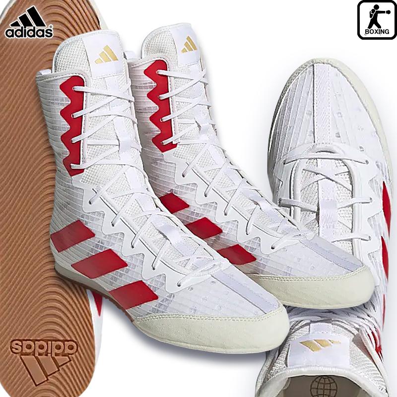 adidas アディダス ボクシングシューズ BOX HOG4 ホワイト adidas アディダス ボクシングシューズ BOX HOG4 ホワイト