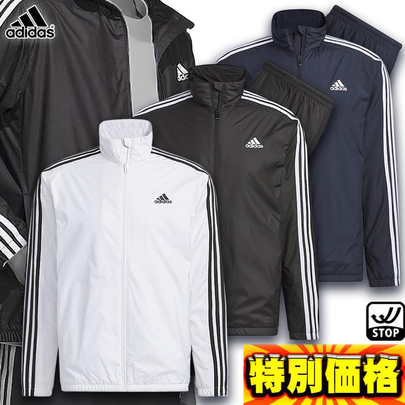 adidas アディダス ウィンドブレーカー 上下セット スリー adidas アディダス ウィンドブレーカー 上下セット スリー