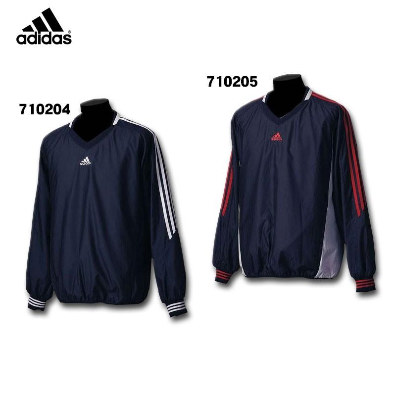 adidas（アディダス） adidas 3ストライプ Vネックウィンドジャケット