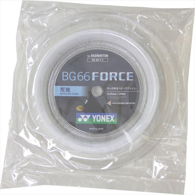 YONEX - Ｙｏｎｅｘ（ヨネックス） バドミントンより糸 ＢＧ６６ ＦＯＲＣＥ 野球クラブ２００（ＢＧ６６ フォース 野球クラブ２００） 白いことW スポーツ-ガット