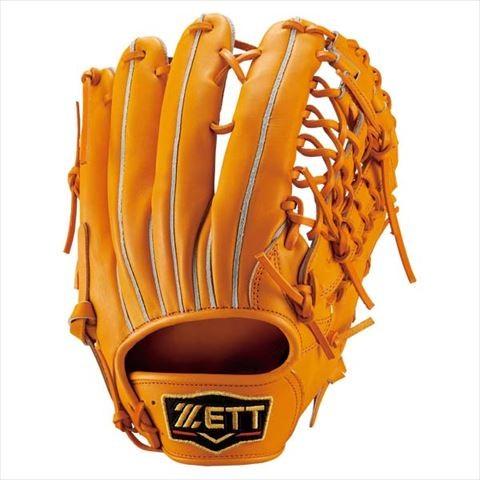 ＺＥＴＴ（ゼット） 硬式グラブ　プロステイタスシリーズ　外野手用 オレンジ
