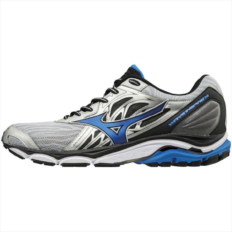 MIZUNO（ミズノ） WAVE INSPIRE 14 SW 26:シルバー×ブルー×ブラック