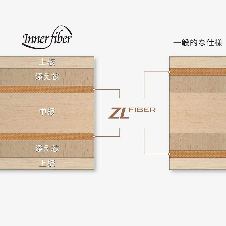 バタフライ BUTTERFLY 36691 インナーシールド・レイヤー・ZLF フレア 卓球 ラケットの画像