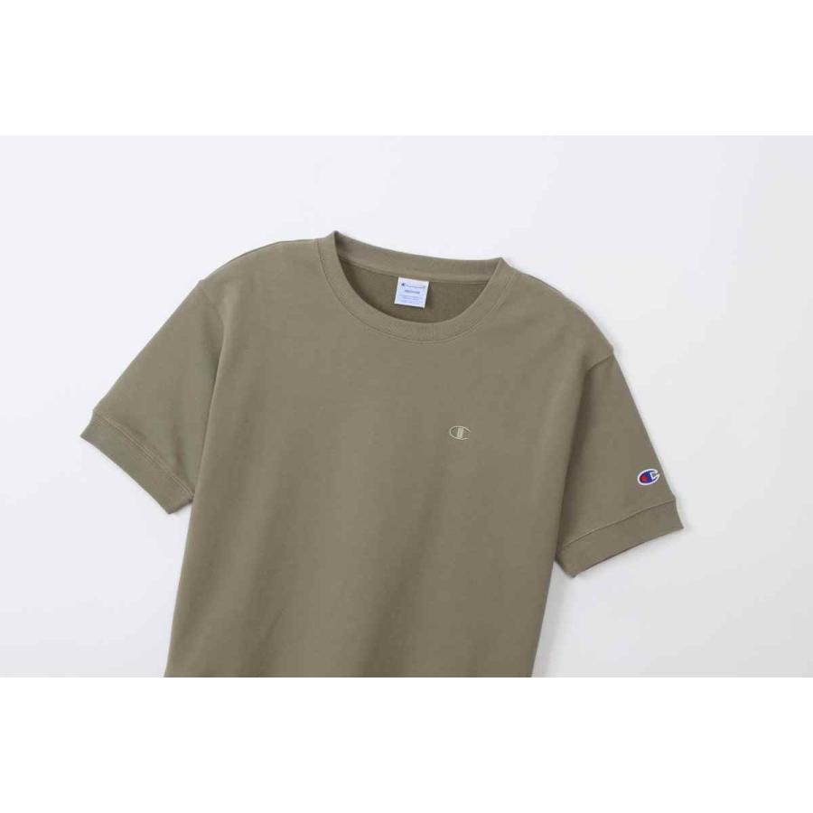 チャンピオン CHAMPION CW-X011 SHORT SLEEVE SWE CASUAL WEAR SWEAT SHIRTS カーキ ...