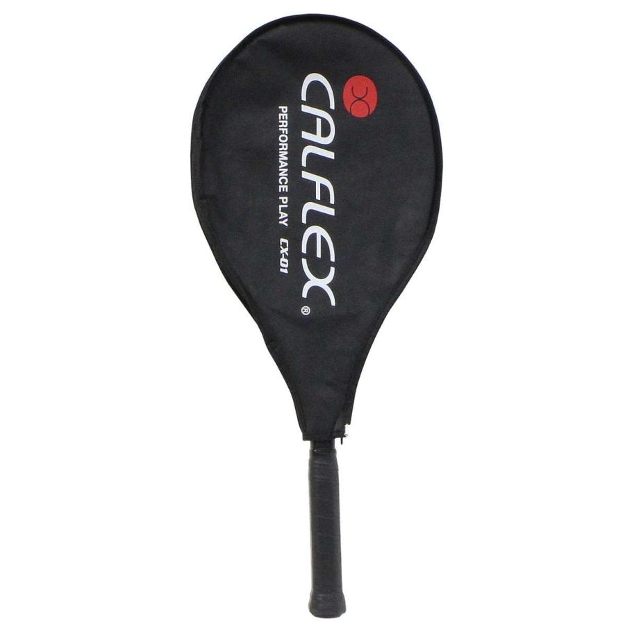サクライ貿易 SAKURAI CX-01BK 一般用アルミ硬式テニスラケット テニス CALFLEX ブラックxグリーン その他テニス用品 